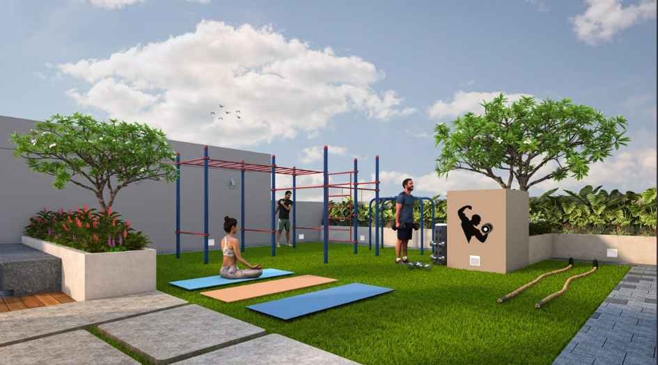 Ravima-Newton-Homes-Mundhwa-Amenities-Open-Gym&Yoga-area