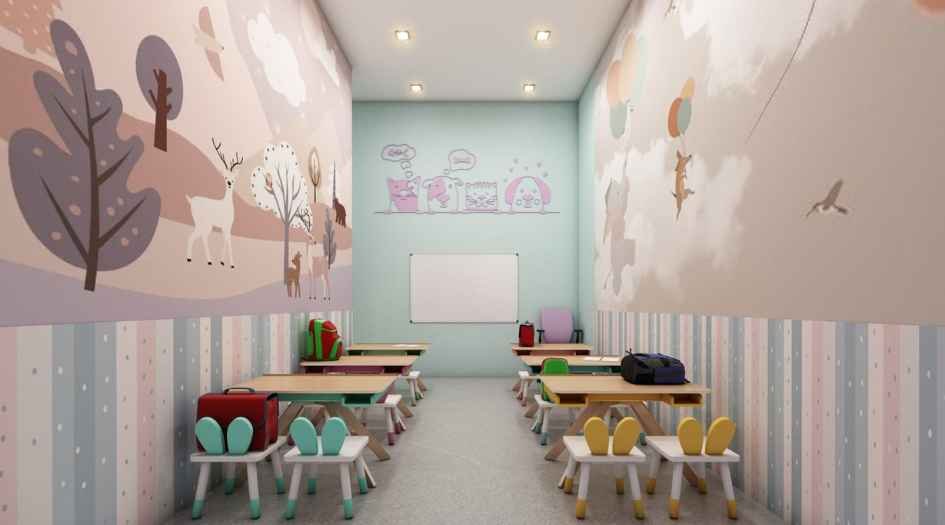 Ravima-Newton-Homes-Mundhwa-Amenities-preschool-classroom